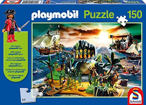 Preisvergleich Produktbild Puzzle 150 Pieces Playmobil Insel der Piraten