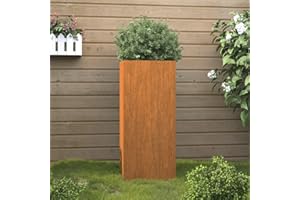 Myheimly Pflanzkübel 32x29x75 cm Cortenstahl