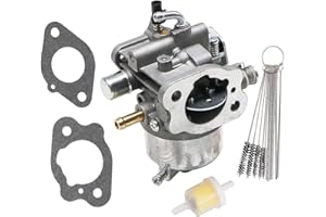 KIPA Carburetor For Kawasaki FH500V Series Engines Mower 99996-6050 Replace # 15003-2641 15003-2698 15003-7012 With Gaskets Carbon Dirt Jet Cleaner Tool Kit Fuel Filter