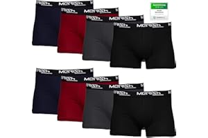 MERISH Boxershorts Herren 8-er / 12-er Pack S-5XL Unterwäsche Unterhosen Männer Men Retroshorts New