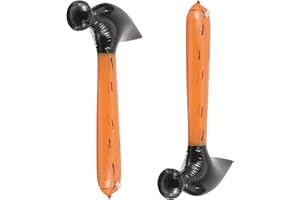 jojofuny Aufblasbare Hammer Spielzeug 2 StüCk - Buntes Poolspielzeug FüR Kinder Perfekt FüR Geburtstagsfeiern Und Spaß Im Wasser