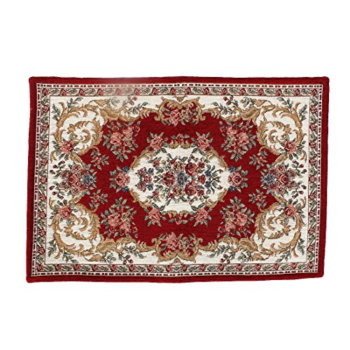 60x40cm Blumen Muster Rechteck Form Fußmatte Sauberlaufmatte Schmutzfangmatte