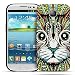 Produktbild Samsung Galaxy S4 Mini Motiv Backcover, Conie Mobile PC Motiv Rückschale Hartschale Hülle Tier Muster, Leuchtefekt, Schutzhülle / Case für hinten