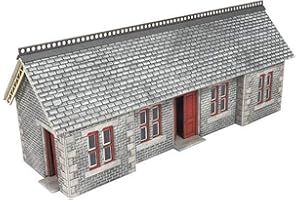Metcalfe PO334 Settle/Carlisle Railway Station Platform Shelter HO/OO Gauge Kit