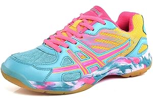 Webrosistol Chaussure de Sport Homme Femme Mode Respirant Légères Non Slip Chaussures Running Badminton Tennis Marche Baskets