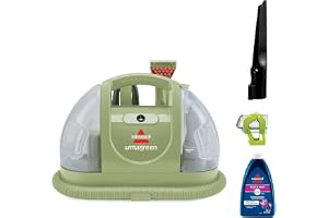 BISSELL® Little Green Multi-Purpose Portable Carpet and Upholstery Cleaner Little Green, Carpet Cleaner, Portable Spot Cleaner & Stain Remover for Carpets, Stairs & Car, Sofa Cleaner