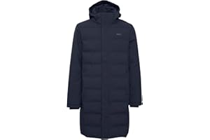 NORTH BEND NBMarko Herren Steppmantel wasserdicht Winddicht atmungsaktiv Herrenjacke mit Wassersäule 5000mm W-PRO Wetterschutzsystem