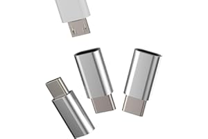 KEFIANY Micro USB Mutter auf USB C Männlich Adapter Set(3 Pack) Ladegerät Zubehör Android to Type C Klinke Ladekabel Stecker Charger Kabel Netzteil kompatibel für Samsung Huawei Xiaomi LG Pixel Ipad tp