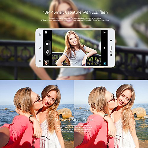 CUBOT R9 16GB Smartphone Ohne Vertrag mit Andriod 7.0, 5 Zoll HD IPS Touch-Display, 7.85mm ultra dÃ¼nn, 2600mAh Akku, Dual SIM, Dual Hauptkamera (13MP+5MP)/5MP Frontkamera, WiFi/GPS/3G (Gold)