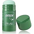 Green Clay Mask for Face, Poreless Deep Cleanse Mask, Blackhead Remover with Green Tea Extract, Deep Pore Cleansing, Moisturizing & Oil Control Green Tea Facial Cleanser for All Skin Types