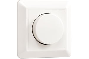 greenandco® gc-200MCM cyfrowy ściemniacz główny do LED i halogenów 1-200W, możliwość rozbudowy o maks. 4 moduły sterujące, funkcja boost, biały