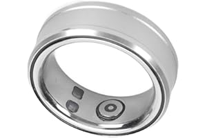 Bewinner Fitness Smart Ring,Bluetooth 5.1 Smart Ring With NFC, Video Scrolling, Book Page Flipping, Sleep Body Temperature Monitoring Step Counter Smart Health Ring