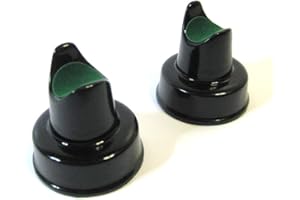 INKWELLINSERTS Inkwell Inserts Samurai Sword Display Stand Pods (Black Ceramic) for Any Length Sword