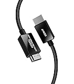 Elgato Ultra High Speed HDMI-kabel, Gecertificeerd HDMI 2.1, 48 Gbit/s, ondersteunt 8K@60Hz, 4K@120Hz, Dynamische HDR, eARC, Dolby Atmos, compatibel met HD60 X, Sony PS4/PS5, Xbox Series X/S enz., 2 m