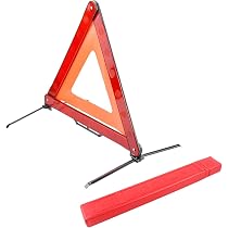 Acunny - Triangle De Sécurité Pliant Réfléchissant - 26x23 Cm - Compact, Antidérapant - Conforme Pour Voiture, Camping-car, Sorties