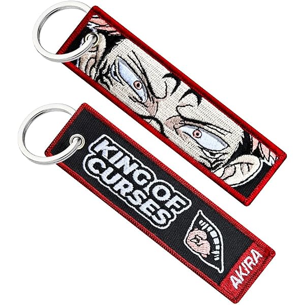 Porte-clés Anime Akira En Tissu – Pour Moto, Voiture, Sac, Décoration Manga