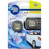 Ambi Pur Profumatore Auto, 2 Deodoranti Auto, Fragranza Risveglio Primaverile, Elimina Odori, Facile da Agganciare, Fino a 30