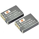 DSTE® 2x NP-95 de remplacement Li-ion Batterie pour Fujifilm FinePix F30, FinePix F31fd, FinePix Real 3D W1, FinePix X100, Fi