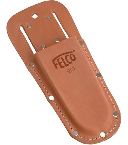 Gartenscheren Holster Aus PU Leder - Praktische Gürteltasche Für Gartenscheren Bis 25cm