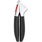 OXO Good Grips Garlic Press, One Size, Black | Dishwasher safe construction ensures quick cleanup, while the cushioned non-sl