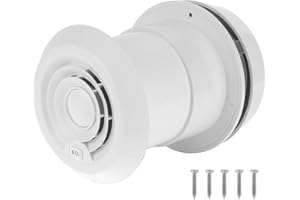 KIMISS Presa d'Aria da Tetto per Camper, Ventilatore da Tetto 12V Ventilatore da Tetto Silenzioso Griglia di Raffreddamento per Camper Camper Rimorchio da Viaggio Van