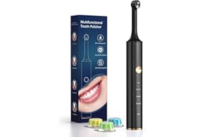 HOTOIQ Tooth Clean, Teeth Whitening Kit, Multifunctional Teeth Cleaning Kits for Tooth Clean Stain Removal &Teeth Whitening (Black)