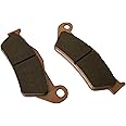 MotoForgeDynamics Front & Rear Brake Pads Set Compatible with KTM 125/144/200/250/300/350/450/505/530 SX EXC SXF 04-23 - Premium Sintered Compound, Enhanced Durability (Front)