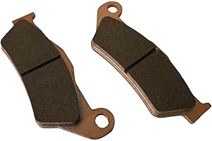 MOTOFORGE DYNAMICS MotoForgeDynamics Front & Rear Brake Pads Set Compatible with KTM 125/144/200/250/300/350/450/505/530 SX EXC SXF 04-23 - Premium Sintered Compound, Enhanced Durability (Front)