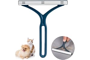 DHinkyoung Tierhaarentferner, wiederverwendbare Reinigungsbürste für Tierhaare, Möbel, Kleidung, Stoffsofa, Teppichschaber, Katzen- und Hundehaarentferner, Fusselbürste (Kunststoff)