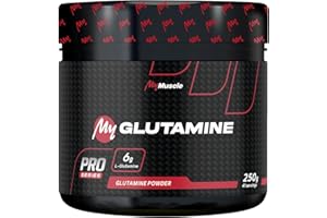 MyMUSCLE - My Glutamine - L-Glutamine en Poudre Label Kyowa® Quality - Saveur Neutre 250g - 41 Portions