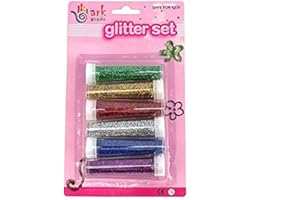 arkCraft Glitter Shaker Tubes, Glitter for Kids Craft. (6)…