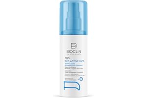 BIOCLIN Deo Pro Active Vapo 48H – 100 ml – Deodorante per Sudorazione da Variazioni Ormonali – Senza Gas – Senza Alcol e Profumo – Non Lascia Aloni sui vestiti - Testato dai 12 anni