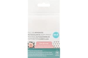 WE R MEMORY KEEPERS AMERICAN CRAFTS Adhesivos para Crear lengüetas Tab Adhesives File