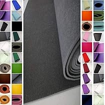 Fabrics-City Gris Olive Feutrine épaisse 5 Mm Style Artisanal, Toucher