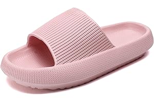 Waysoland Pummys Original Damen Herren,Wolkenschuhe Damen Airfoot Wolken rutschfest Schnell Trocknend Offene Zehe Superweiche Bequeme Dicke Sohle Pantoletten Sommer Garten Badelatschen