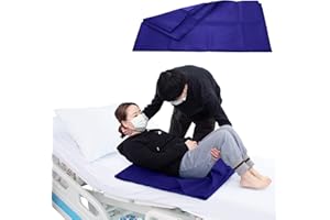LOSCHEN Tubular Slide Sheet for Patient Transfer, Sliding Draw Sheets to Assist Moving Elderly for Cars, Vehicles, Wheelchairs, Bed Transfers Hospitals & Home Care (28"x28"(72x72cm), Navy Blue)