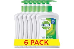 Dettol Hand Wash - Pack of 6 Pcs (6 x 200ml)
