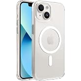 Compatible with MagSafe for Minesk iPhone 13/14 SuperMatt Series Rear Fingerprint Proof Rigid Matte Polycarbonate Edges Tpu S