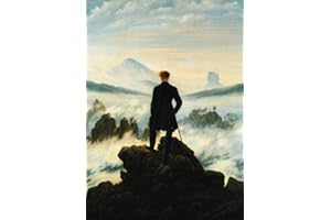 GENERIC Kunstkarte Caspar David Friedrich Wanderer über dem Nebelmeer