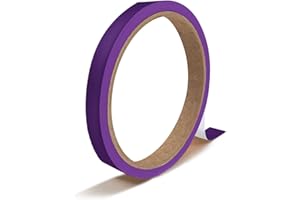 Greenstik Materials 3mm x 10m Self Adhesive Coloured Vinyl Pinstripes Car, Vehicle Graphics & Detailing (Pinstripe Purple 3mm)