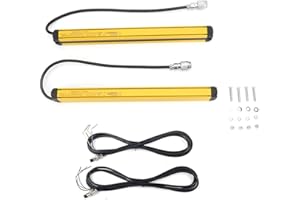 BUACHOIS Sensore Per Barriera Fotoelettrica, Sensori Per Barriera Fotoelettrica di Sicurezza, Sensore Per Barriera Fotoelettrica di Alta Qualità Serie Interruttore Dispositivo(6 Beams（BEM0640-C-200NB）)