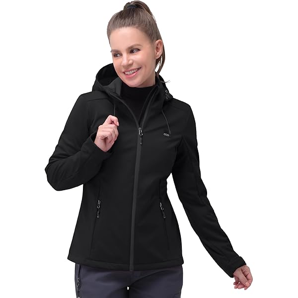 Veste Imperméable Femme Légère Avec Capuche - Couleur Unie, Poches, Idéale Pour Randonnée, Camping, Voyage