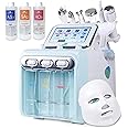AHCP Hydrogen-Oxygen Facial Machine – A 7 in 1 Multifunctional Hydra Face Care Device for Skin Moisturizing – A Professional Vacuum Cleaning Jet for Home and Beauty Salon