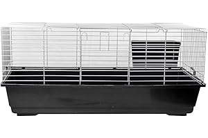 KCT Dark Grey Single Level Indoor Pet Cage Rabbit Animal Guinea Pig - 100cm
