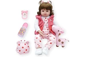 Nano Classic 20 inch Reborn Baby Doll Soft Vinyl Silicone Newborn Baby Doll Girl Toy Gift Dolls