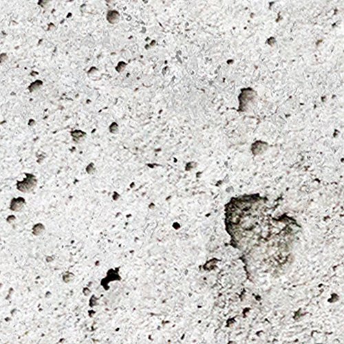 PURO TAPETE | Realistische Tapete ohne Rapport und Versatz | Kein sich wiederholendes Muster | 10m VLIES Tapetenrolle | Textur Beton grau f-C-0011-j-a - 5