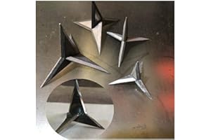 Ningvong 10 unids/Lote Profesional triángulo neumático pinchado neumático Clavo para Spike antirrobo Coche Seguridad Emergencia Coche KYY9010-Los 3.5CM