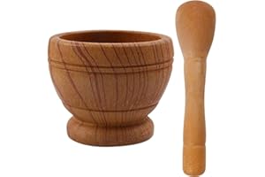 Dianzan Mortier Pilon, Broyeur À Épices en Bois, Broyeur À Ail Manuel, Presse-ail Ménager, Gingembre, Épices, Ail, Presse-purée, Ustensiles De Cuisine