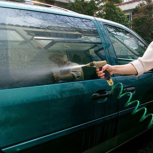 Volador Gartenschlauch-Sprüher, Hochdruck-Wasser-Sprüher, Hochleistungsmetallmessingdüse für Auto-Waschen / Büsche u. Anlagen Bewässerung / Hundehaustier-Dusche - 5