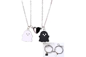 WUSANNA 2 collane Amicizia, Bff per 2 ragazze, collana dell'amicizia con 2 braccialetti dell'amicizia con avocado, collana lunga per Best Friends